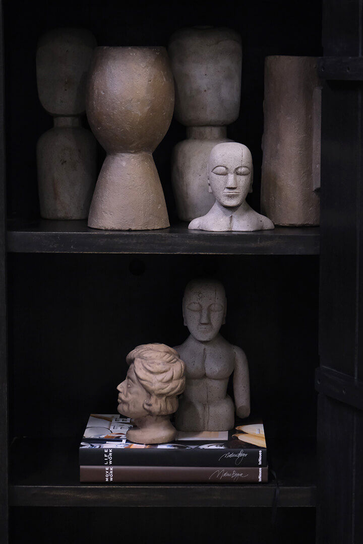 Trademark Living Bruno papmaché lysestage