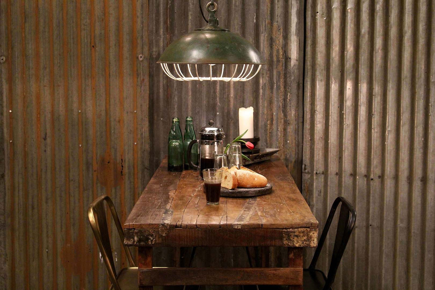 Trademark Living Copenhagen barstol - antikmessing