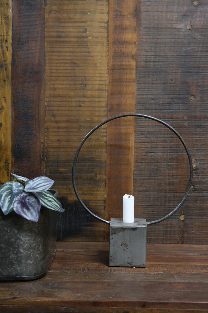 Trademark Living Darren cirkelformet lysestage