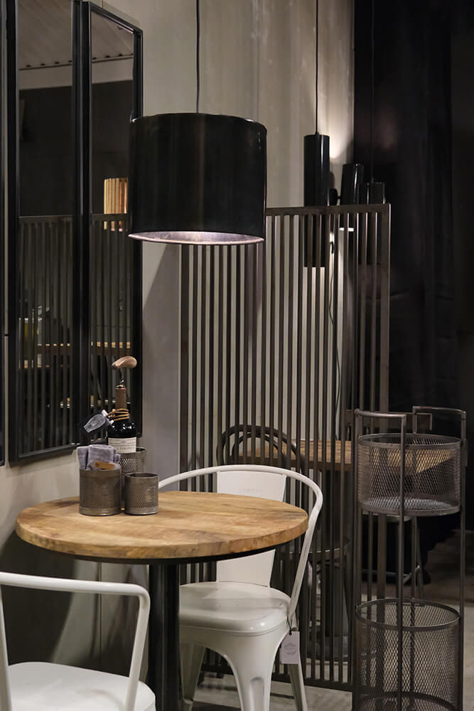 Trademark Living Clint rund bordplade i mangotræ - Ø70