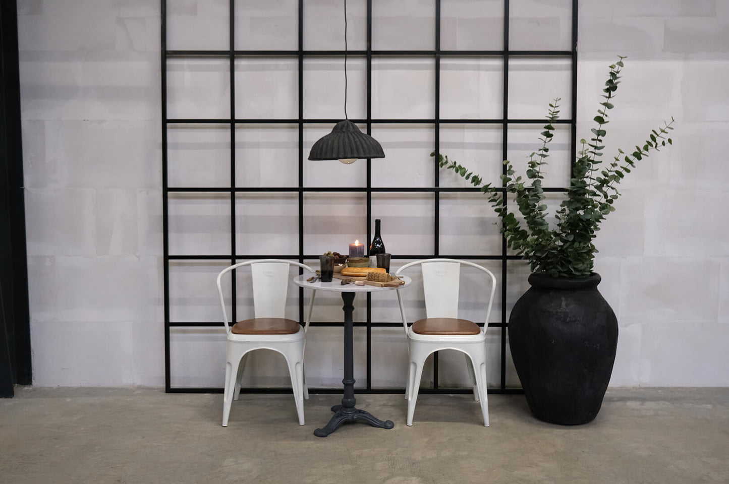 Trademark Living Living spisebordsstol - antikhvid