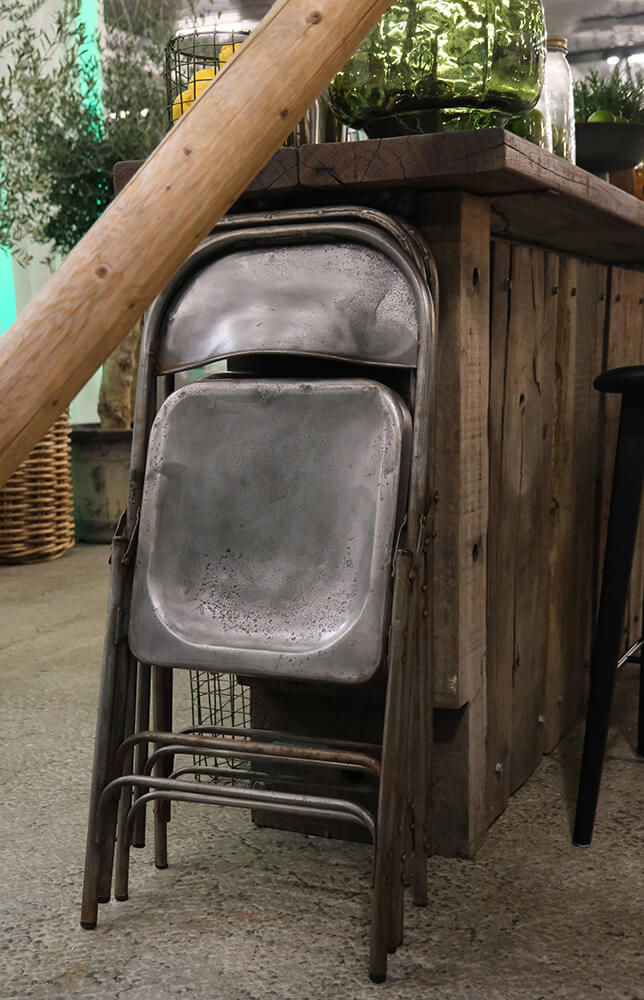 Trademark Living Glow klapstol - poleret