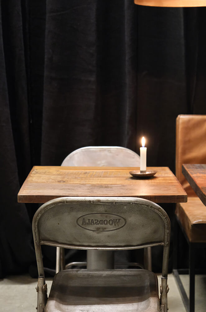 Trademark Living Glow klapstol - poleret