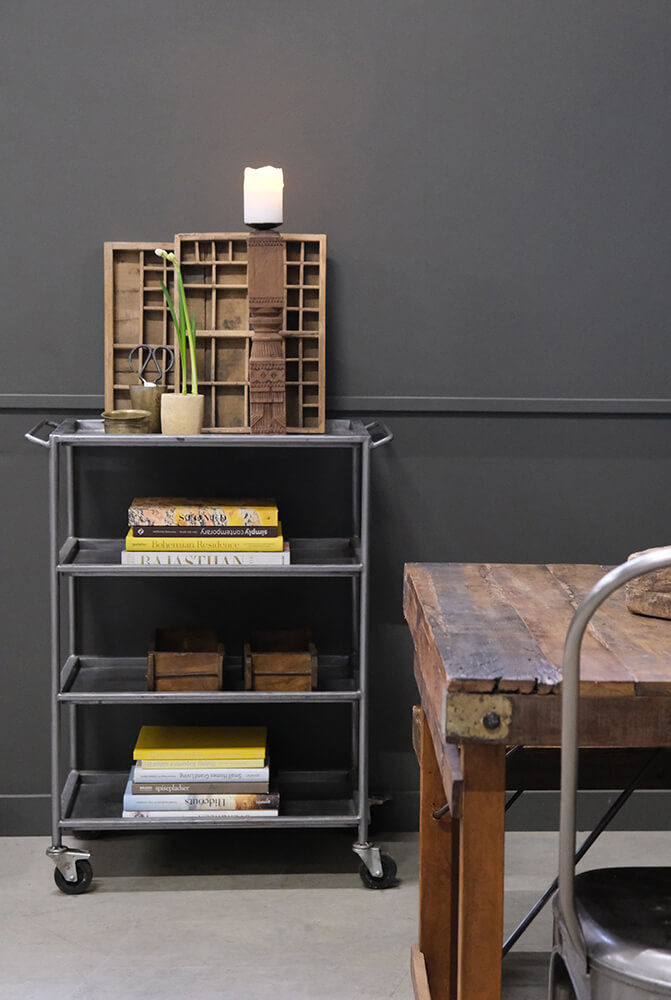 Trademark Living Frilo murstensform i træ - voksbehandlet