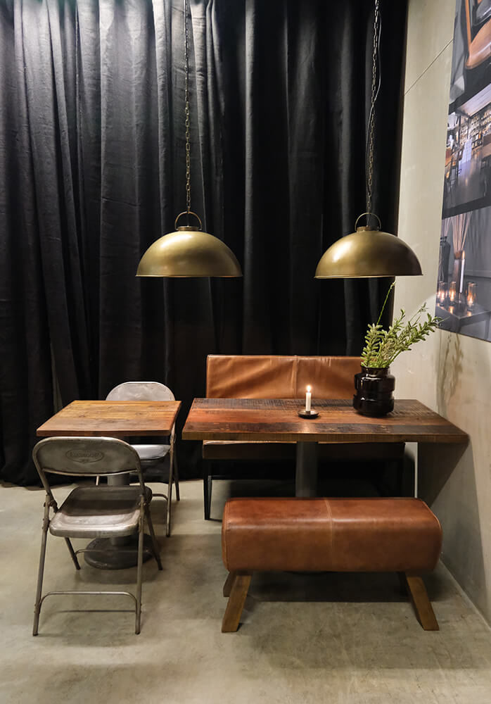 Trademark Living Amadeus kvadratisk træbordplade - 60cm