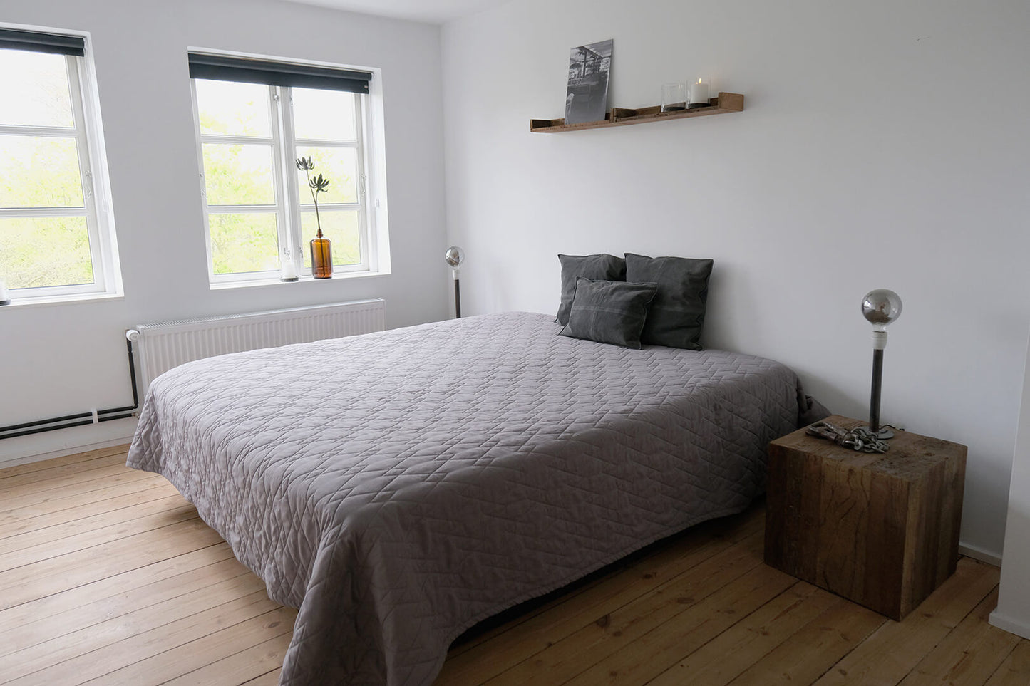 Trademark Living Logan pudebetræk grå - M