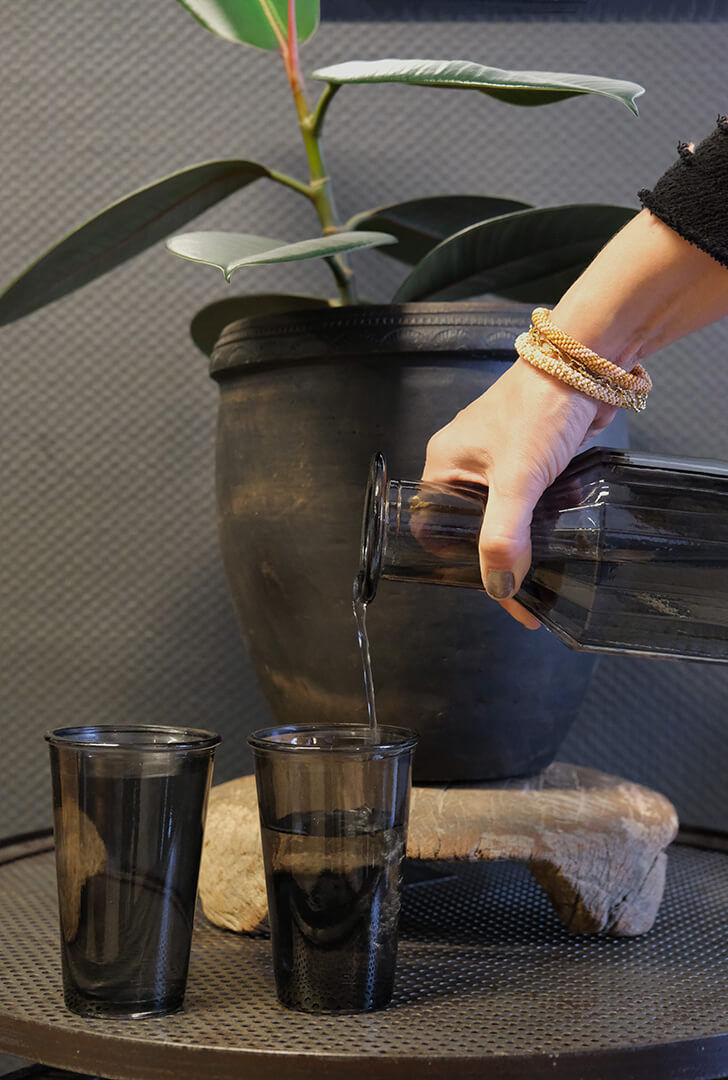 Trademark Living Isador drikkeglas - grå