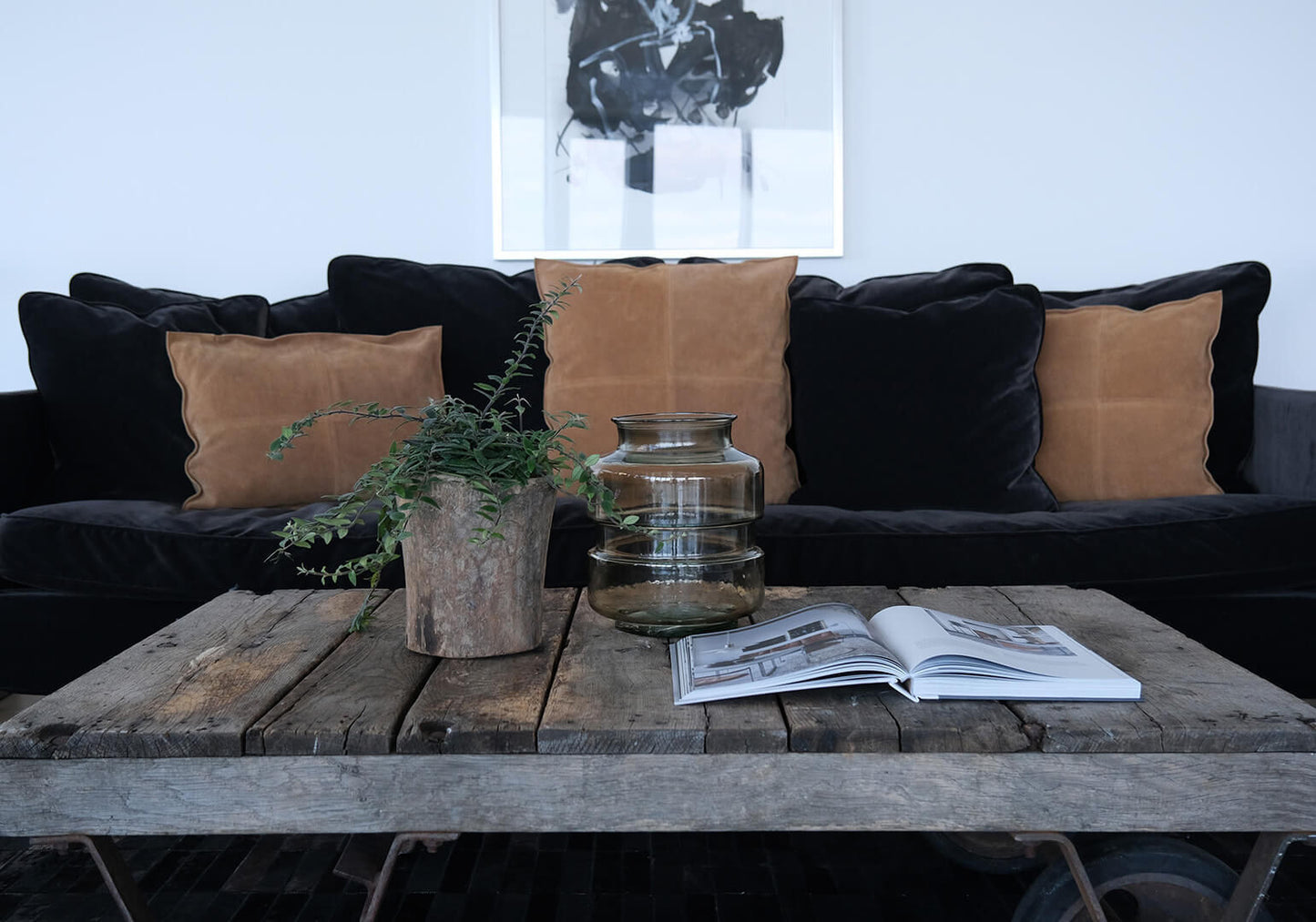 Trademark Living Noel stilren glasvase - røgfarvet