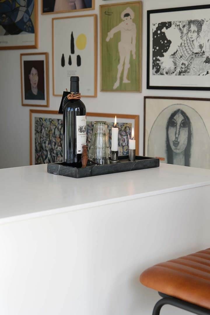 Trademark Living Vanessa lysestage i et enkelt design