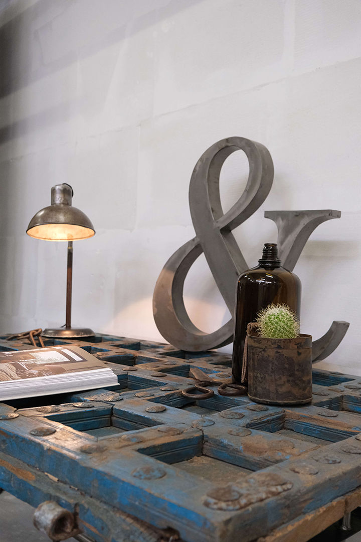 Trademark Living Kayser bøtte med læderhank