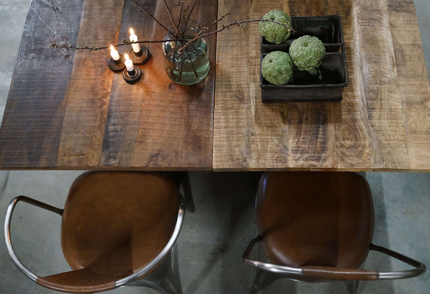 Trademark Living Clint kvadratisk bordplade i mangotræ - M