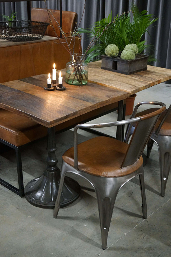 Trademark Living Clint kvadratisk bordplade i mangotræ - M