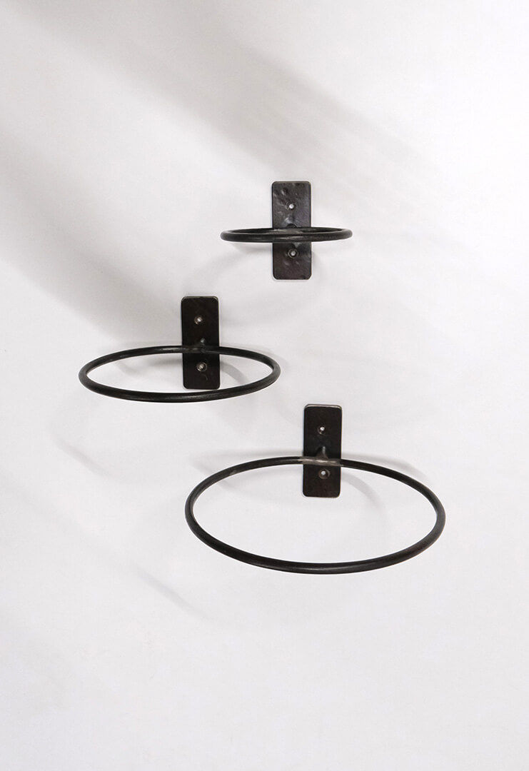 Trademark Living Minko vægbeslag med jernring - L