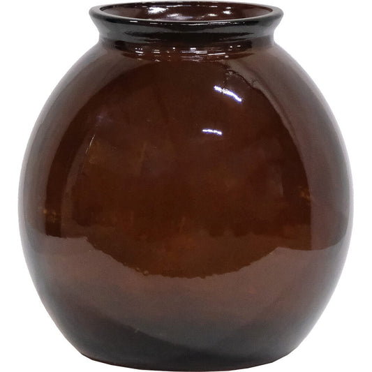 Trademark Living Winslet glasvase M - chokolade