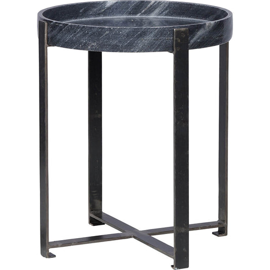 Trademark Living Harvard sidebord med marmorbakke