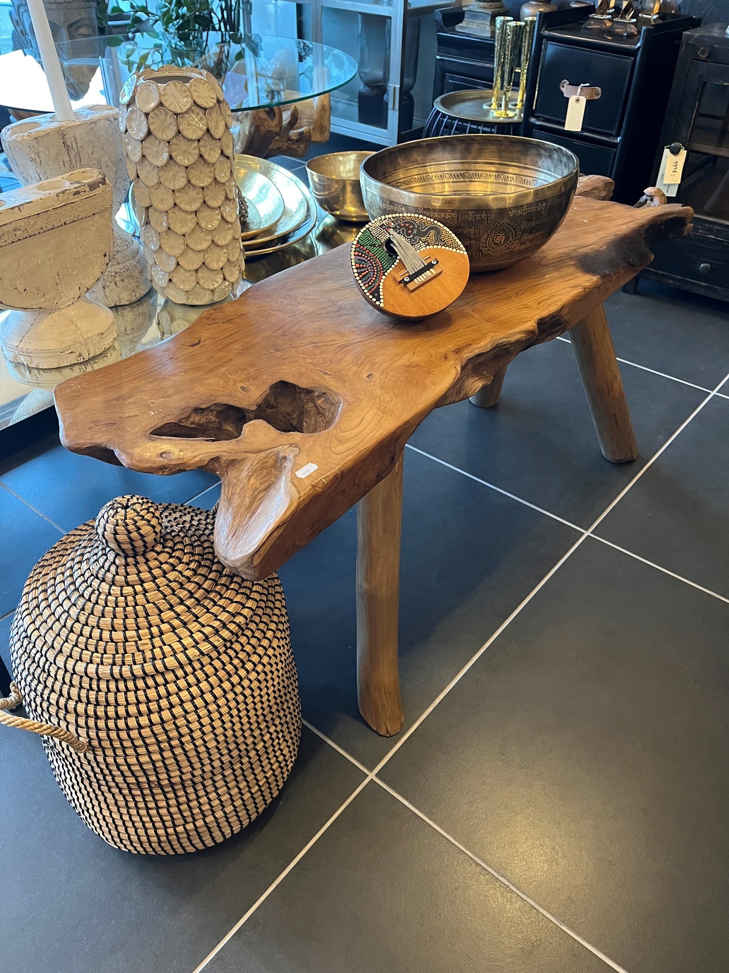 BALI TEAK BENCH NATUR