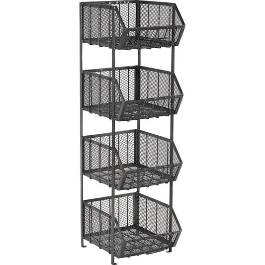 Trademark Living Mesa reol med 4 kurve