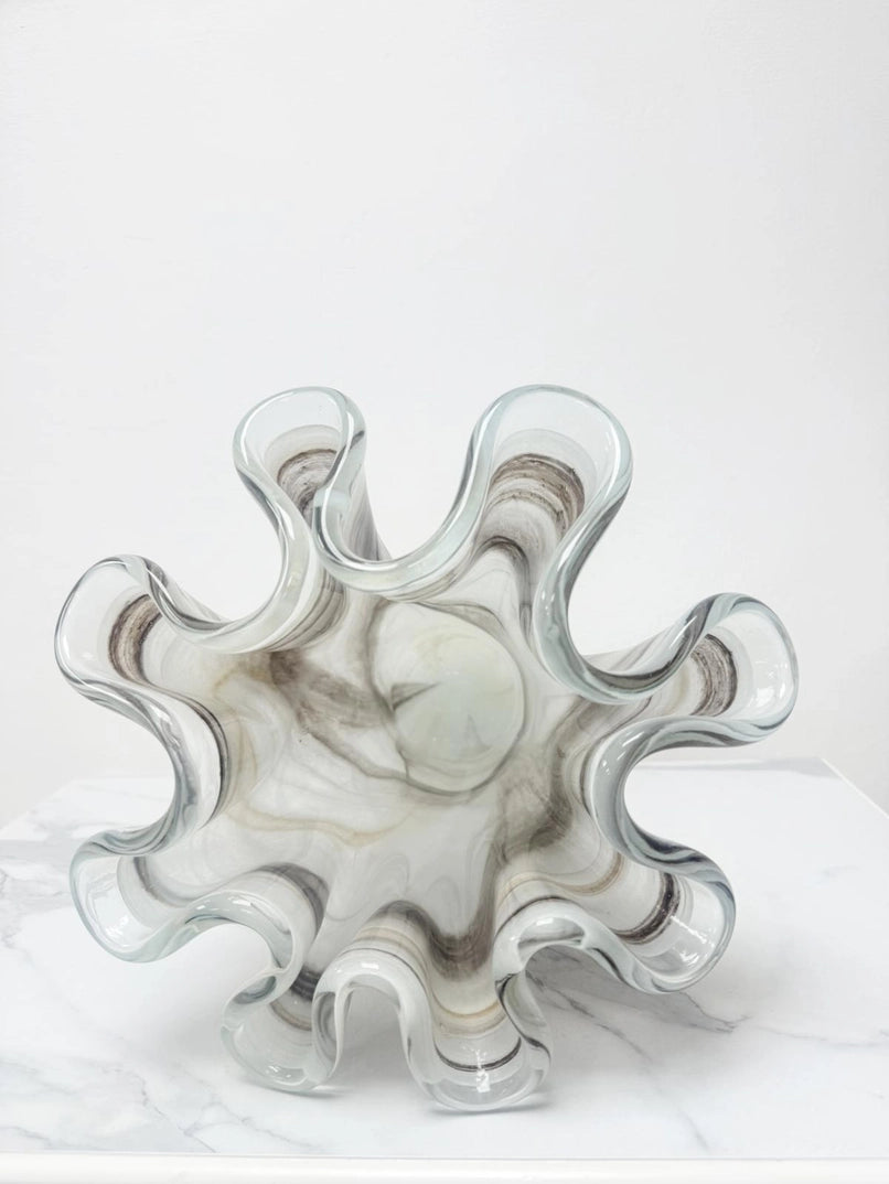 Vaso Tommy i Murano-glas H 40 cm.
