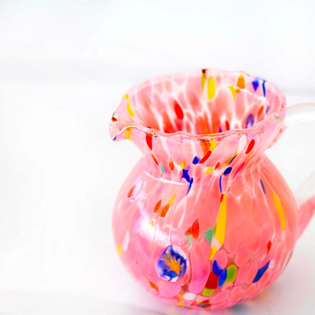 Brocca - B9 rosa i muranoglas 1000 ml