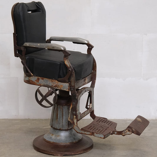 Trademark Living Gammel vintage barberstol