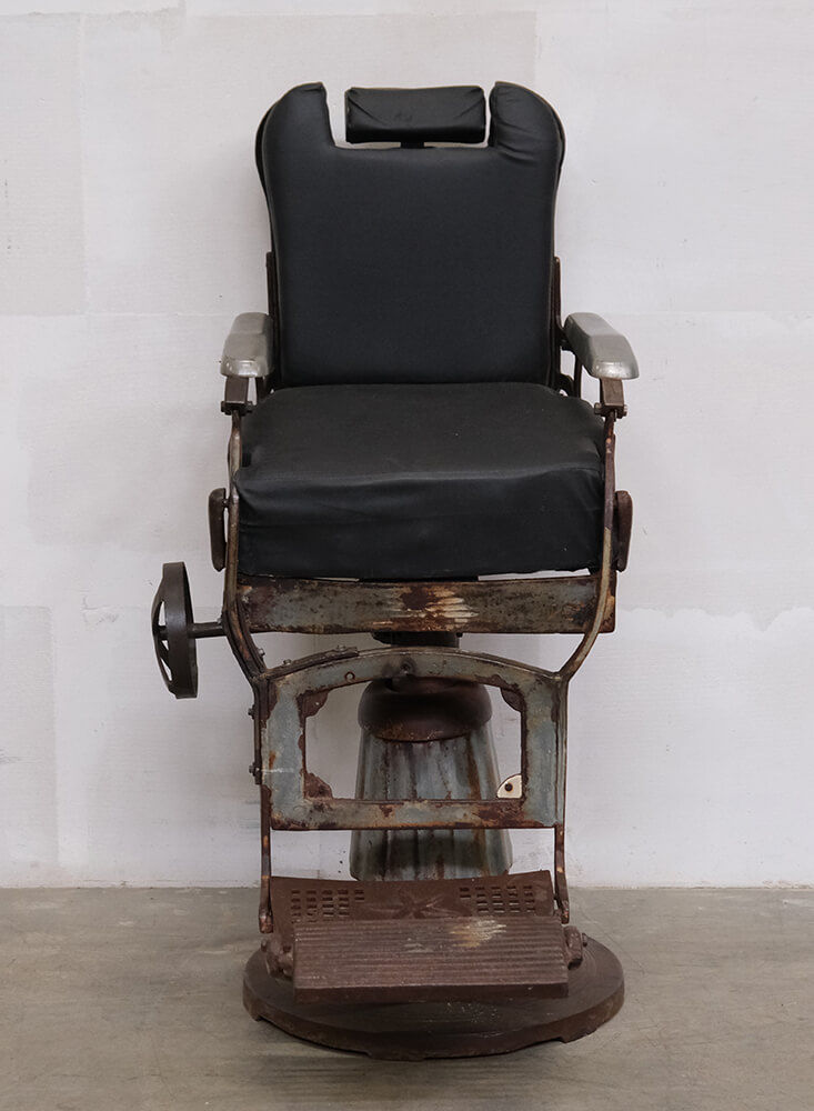 Trademark Living Gammel vintage barberstol