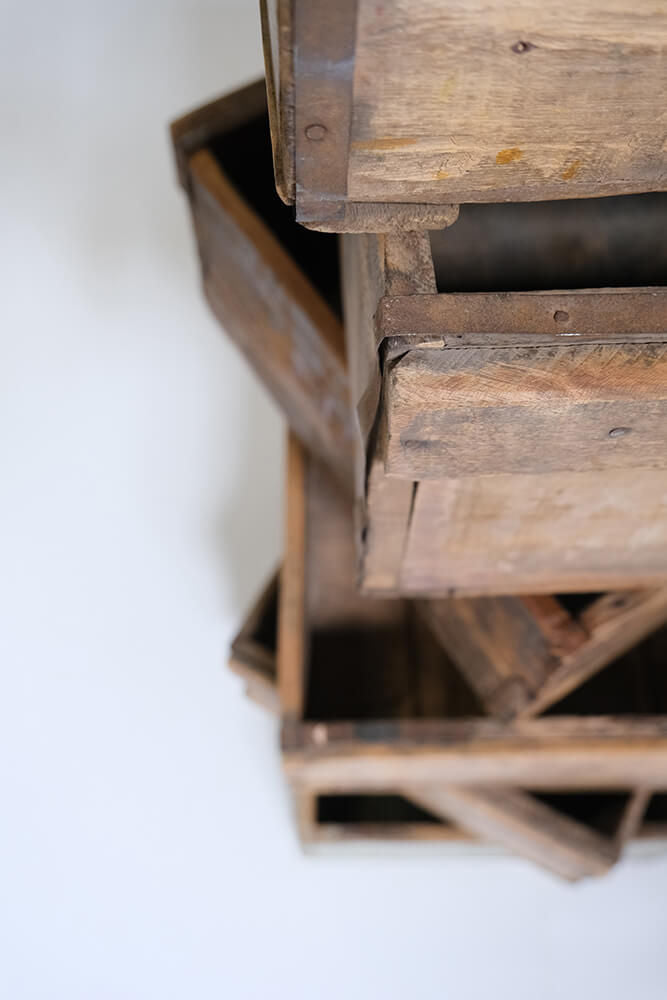 Trademark Living Kavita gammel trækasse