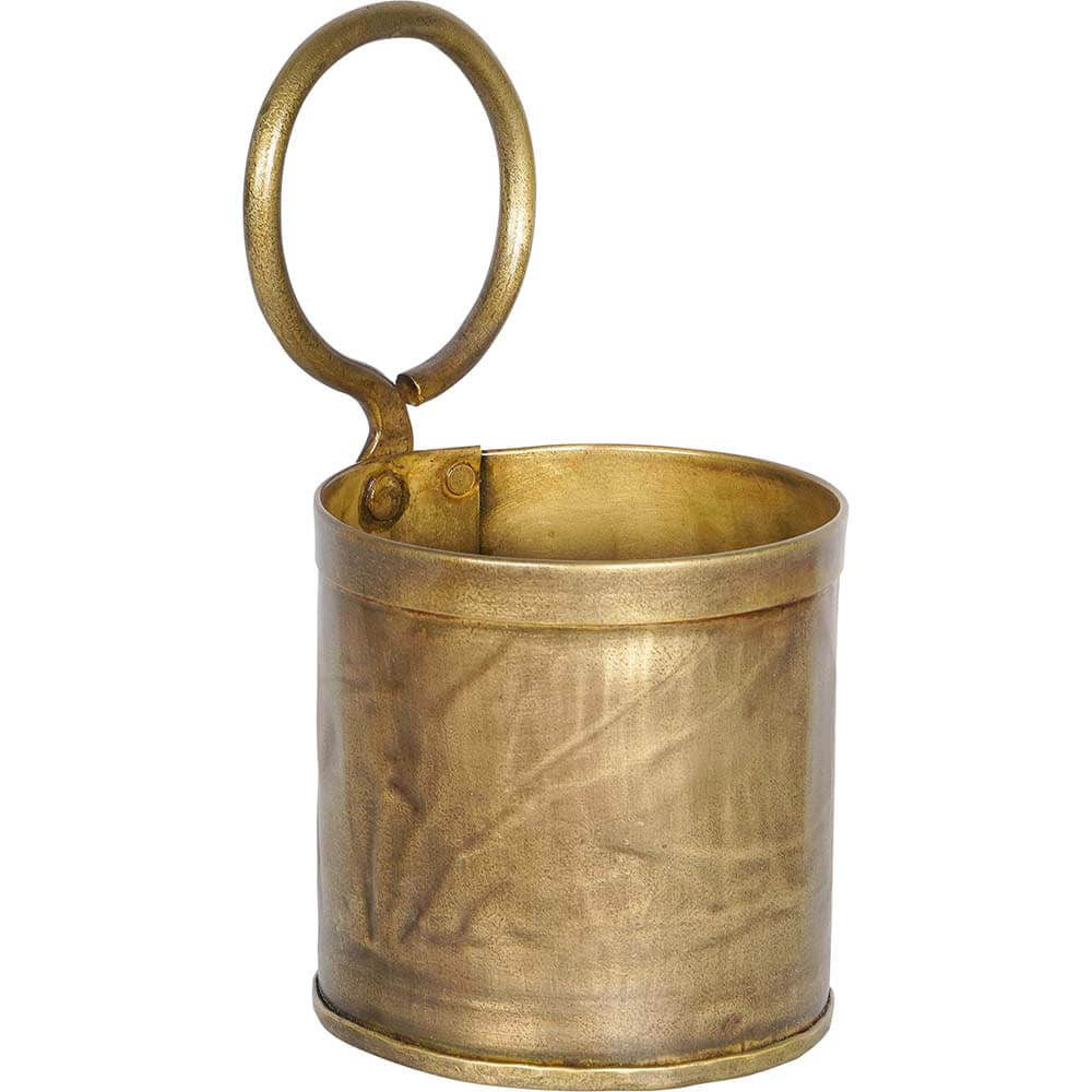 Trademark Living Kayser beholder med messingfinish