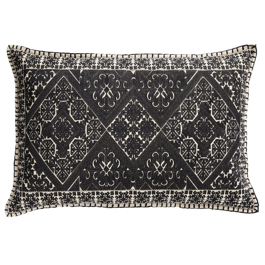 TRIBAL EMBROIDERY CUSHION 40X60 CM