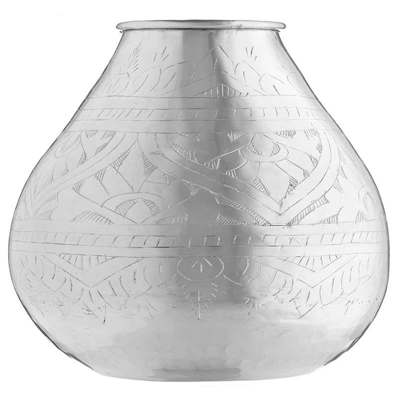 INDIAN METAL VASE DECO ll