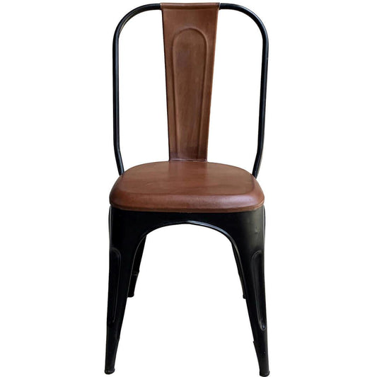 LIVING  - ANTIQUE BLACK LEATHER