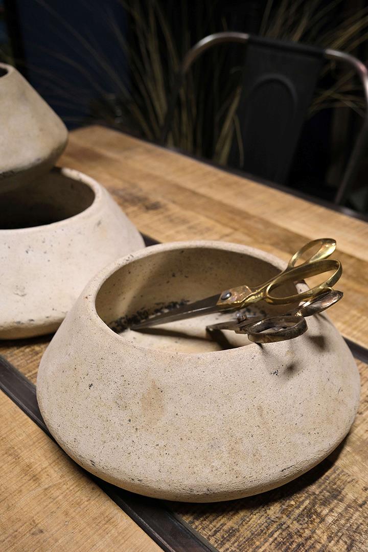 LERKRUKKE MED PATINA