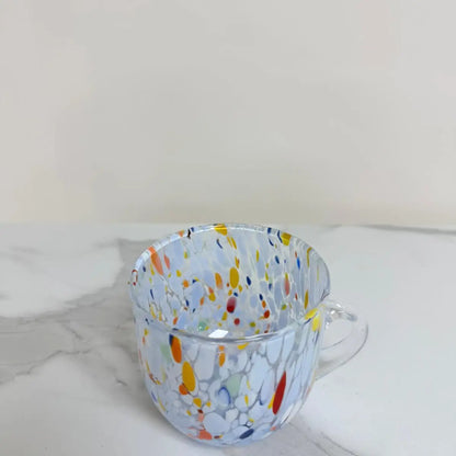 Cappuccino-kop Pervinca i muranoglas 250 ml
