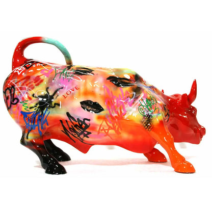 BULLNY SHE – håndmalet kunstfigur