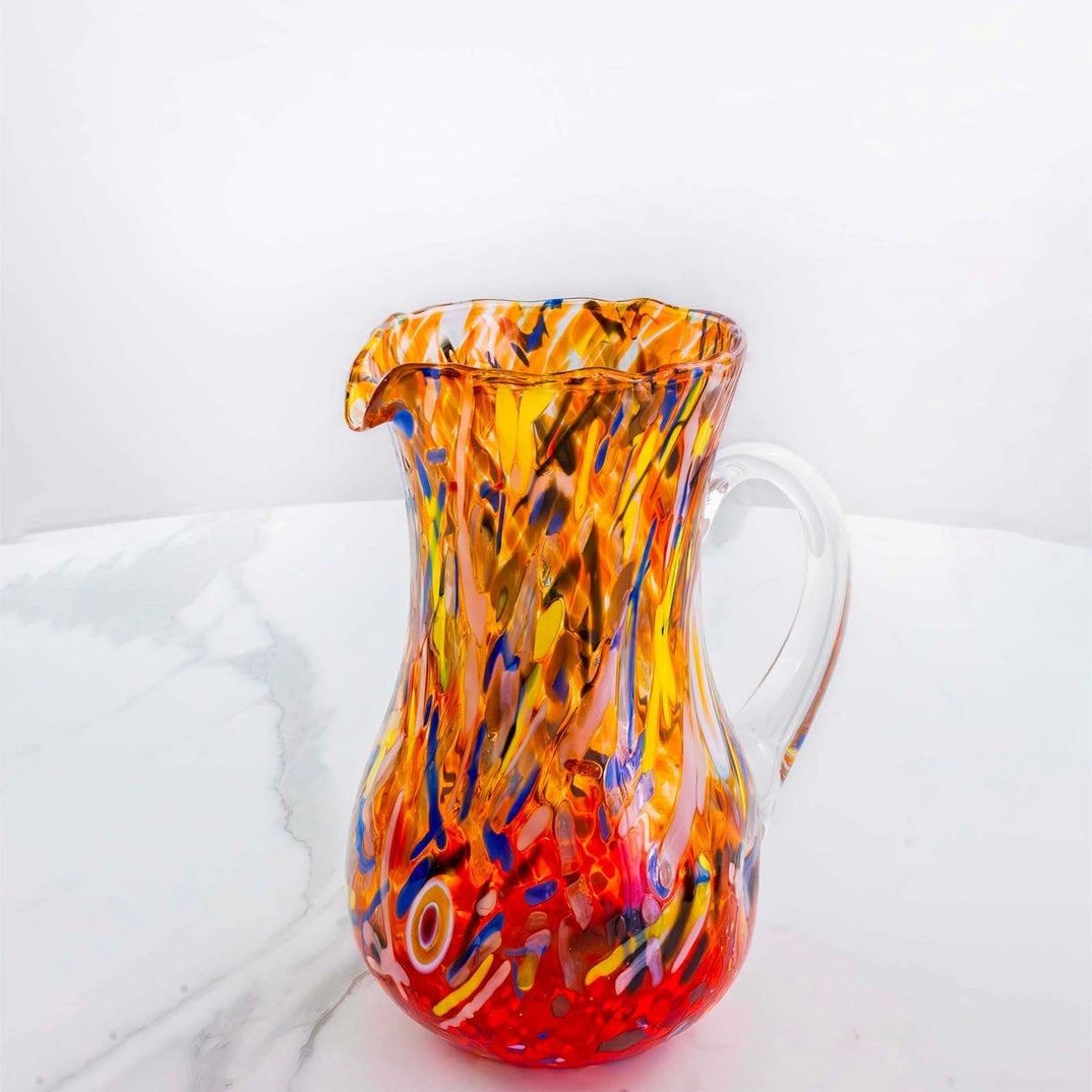 Kande B12 Dekoration MG Rød i Murano-glas