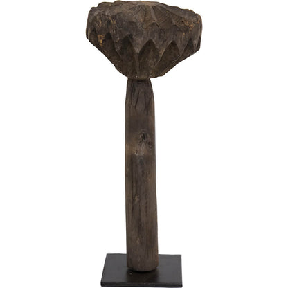Trademark Living Skulptur af gammel smørkværn