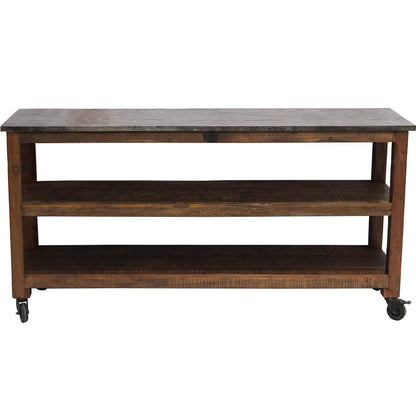 Trademark Living Chhagna konsolbord med metaltop