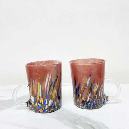 Kop Serie Roma koral i muranoglas