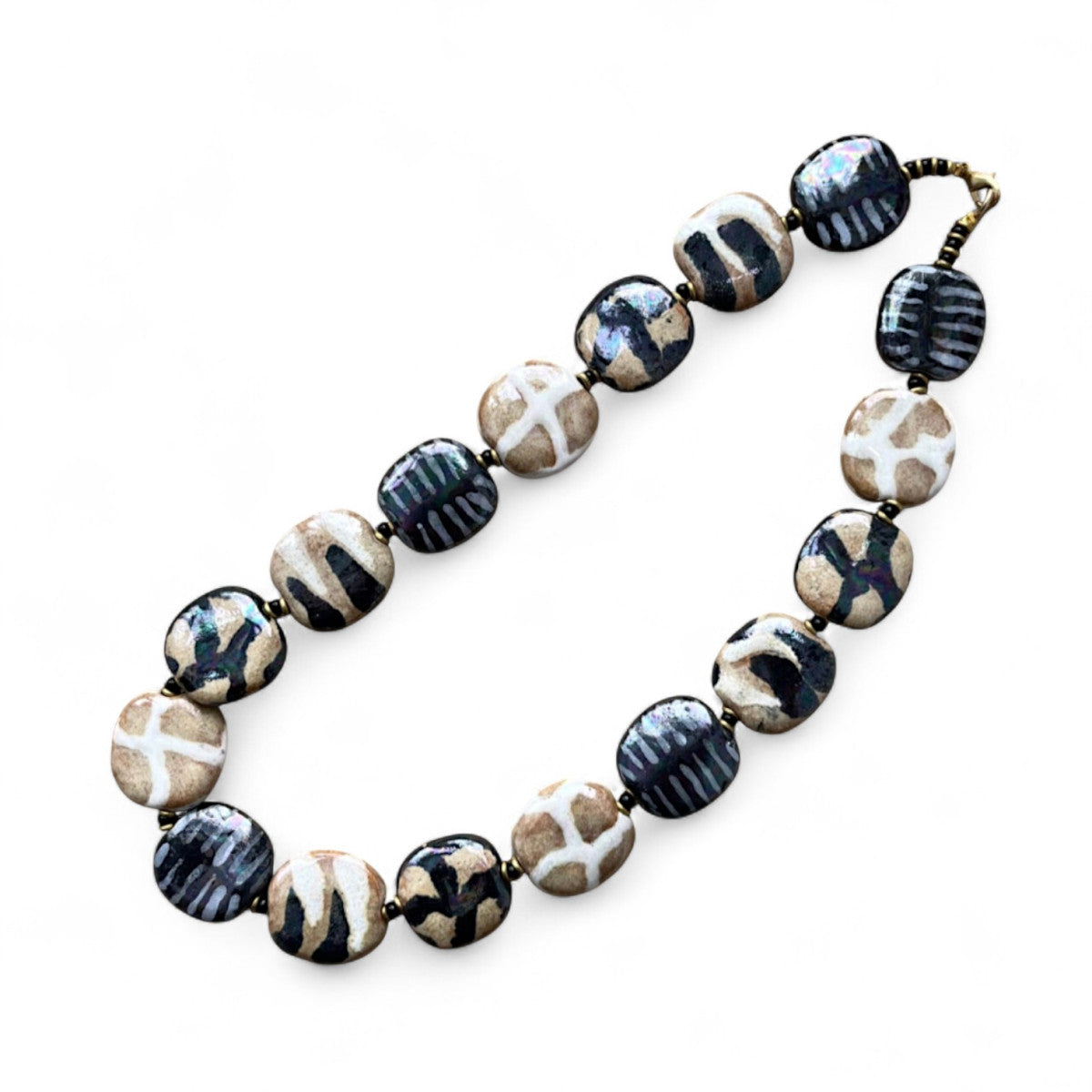 Perlekæde - Pebbles - Classic blue