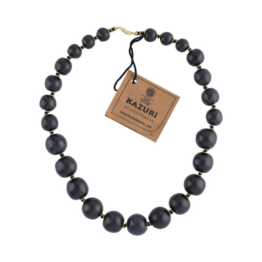 Perlekæde - Mini Tango - Matt Black