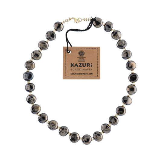 Perlekæde - Tombola - Antique Gold