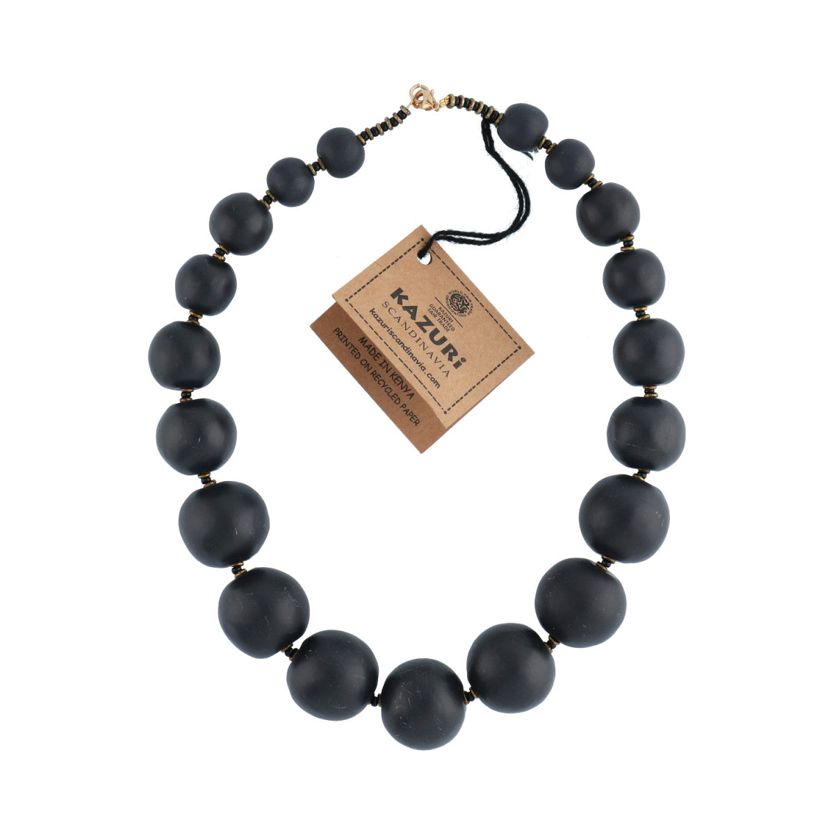 Perlekæde - Tango - Matt Black Special