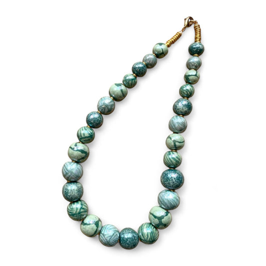 Perlekæde - Mini Tango - Green Breeze