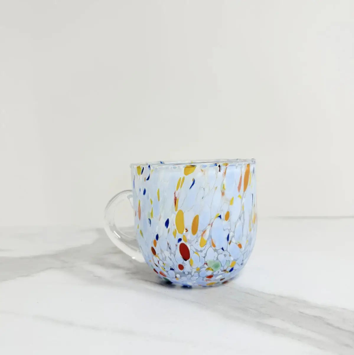 Cappuccino-kop Pervinca i muranoglas 250 ml