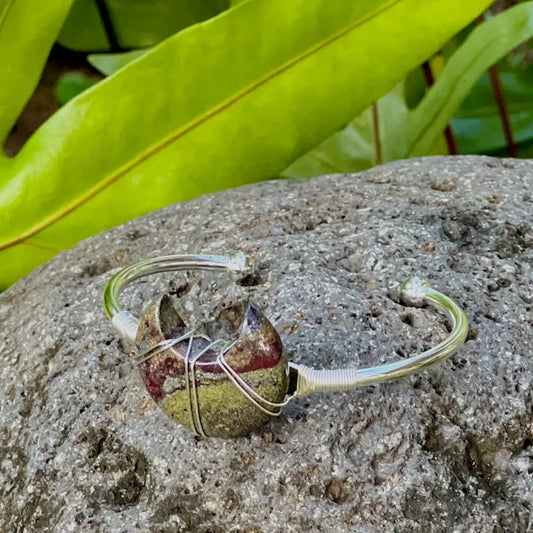 Dragon Blood Moon ædelsten  armbånd