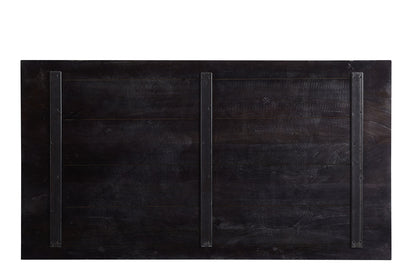 Trademark Living Clint bordplade i sortmalet mangotræ - L