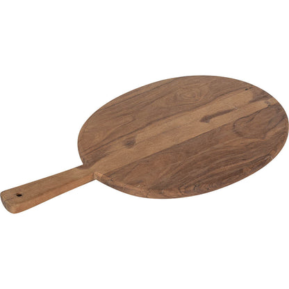 Trademark Living Cristopher stort rundt træbræt