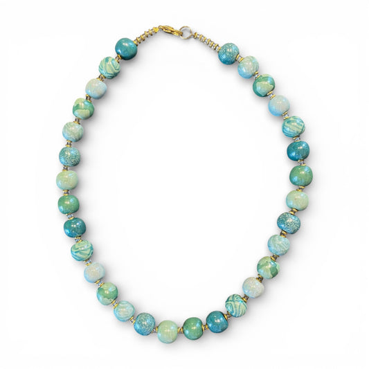 Perlekæde - Kanga - Green Breeze