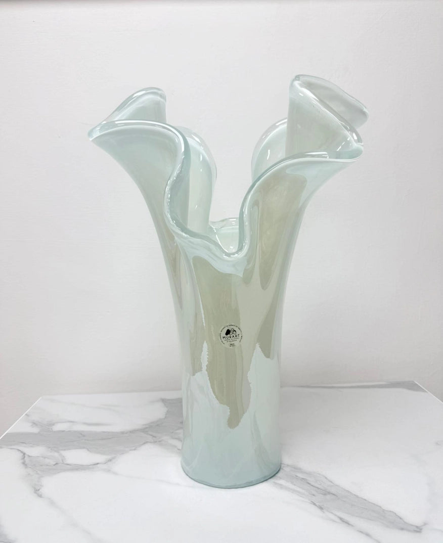 Vaso Champagne i Murano-glas - H 38 cm.