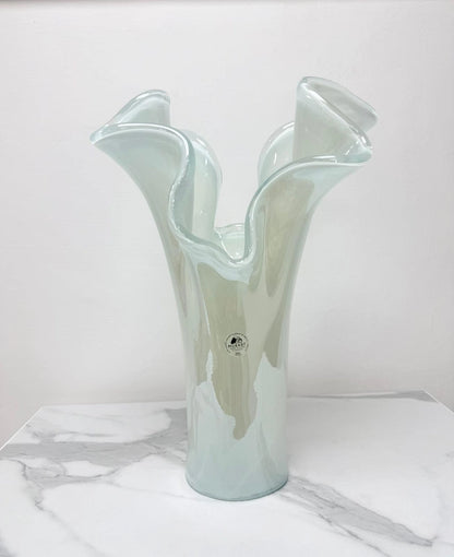 Vaso Champagne i Murano-glas - H 38 cm.