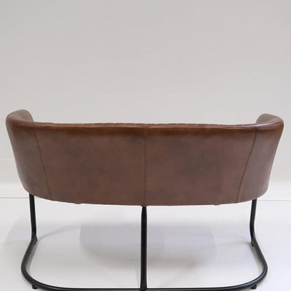 Loungesofa i bøffellæder.
